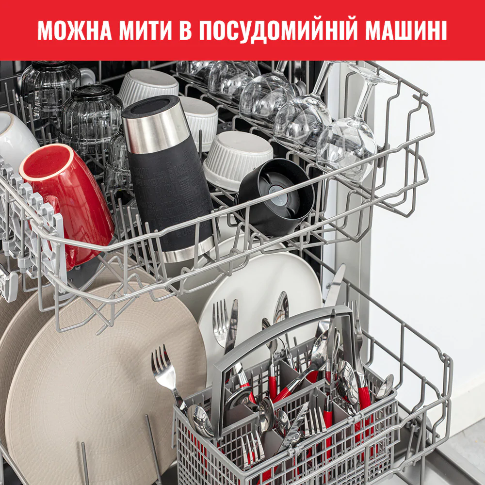 Термочашка 360 мл Tefal Travel Mug Classic, Чорний N2020210
