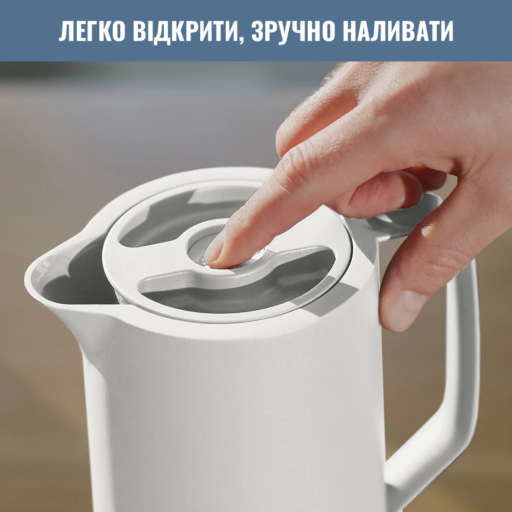 Термоглечик Tefal Motiva 1 л Білий N4170410