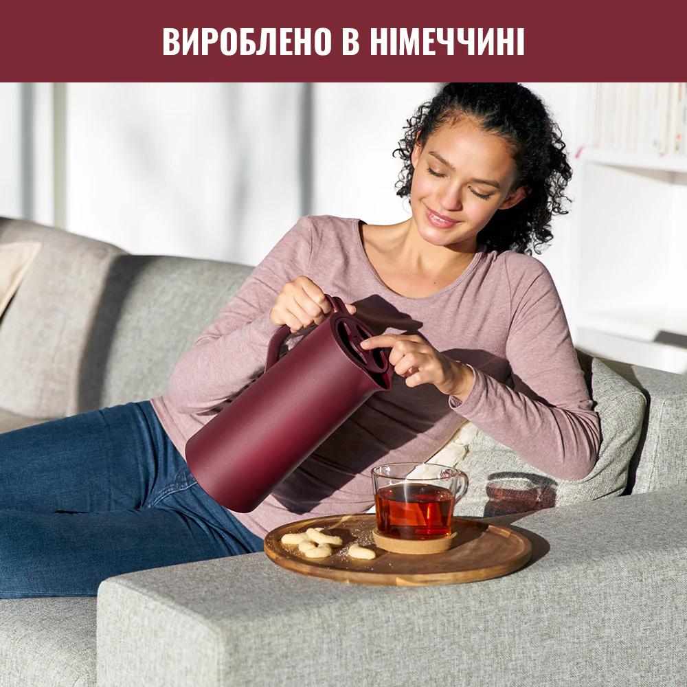 Термоглечик Tefal Motiva 1 л Бордо N4170210