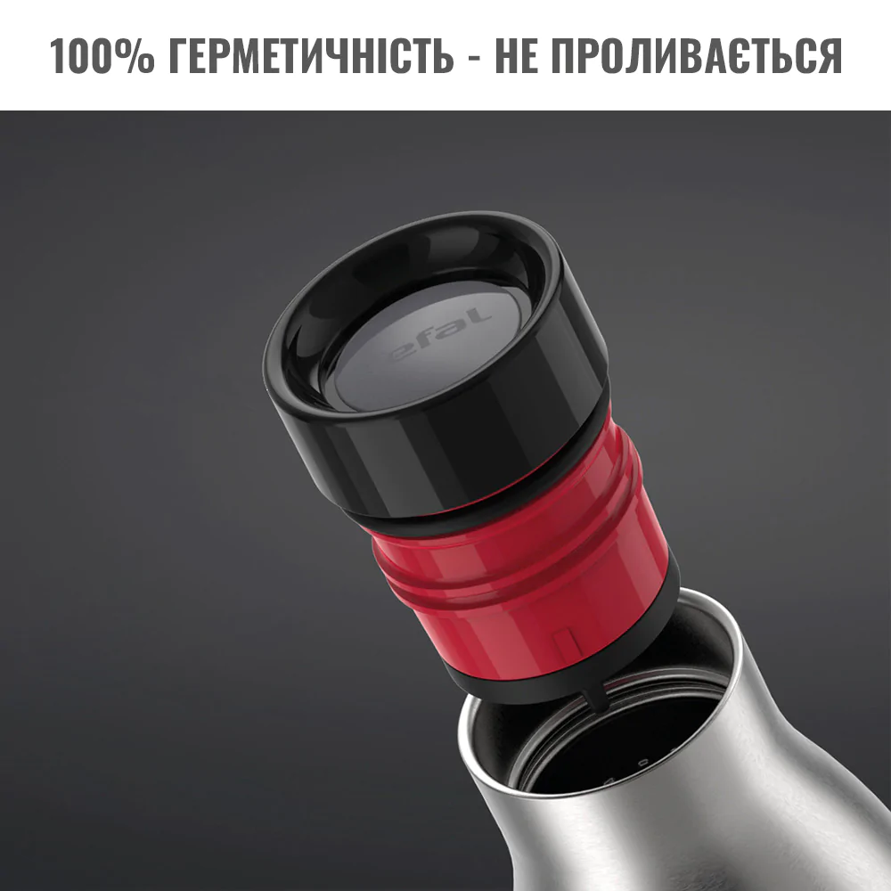 Термопляшка Tefal Bludrop soft touch 500 мл Графіт N3110510