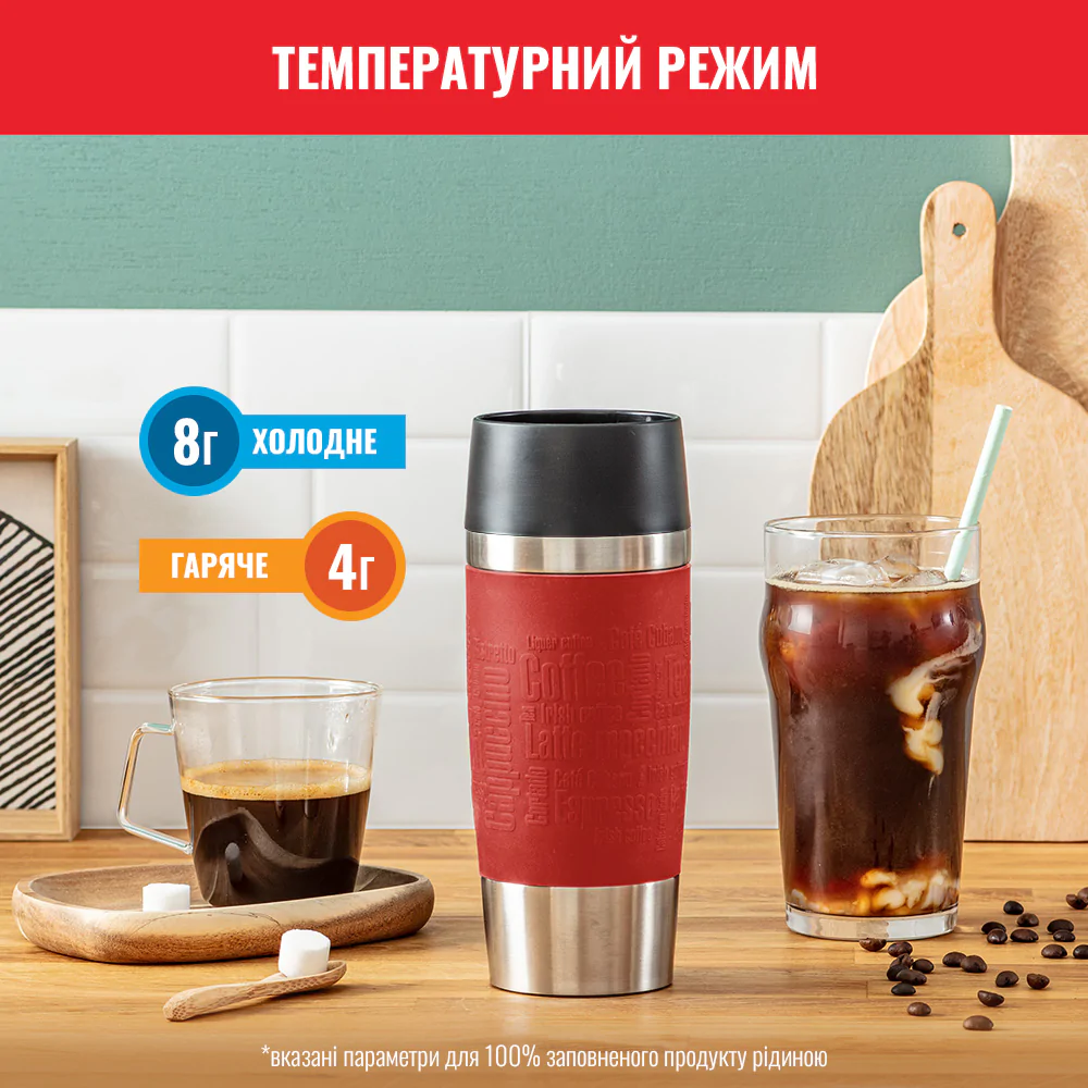 Термочашка Tefal Travel Mug 0.36 л K3084114