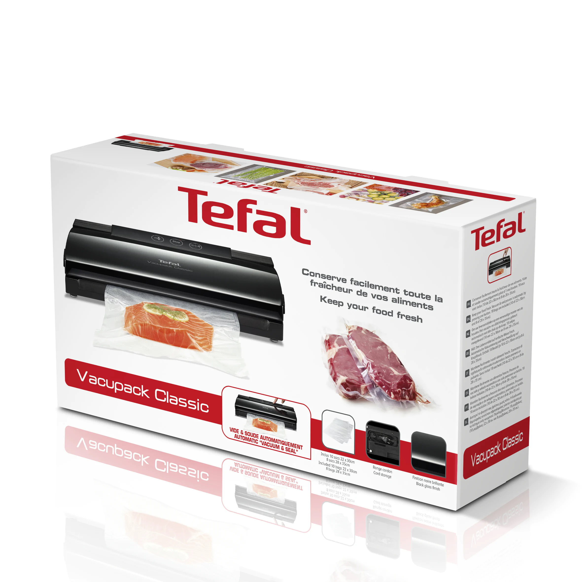 Вакууматор Tefal Classic VT254070