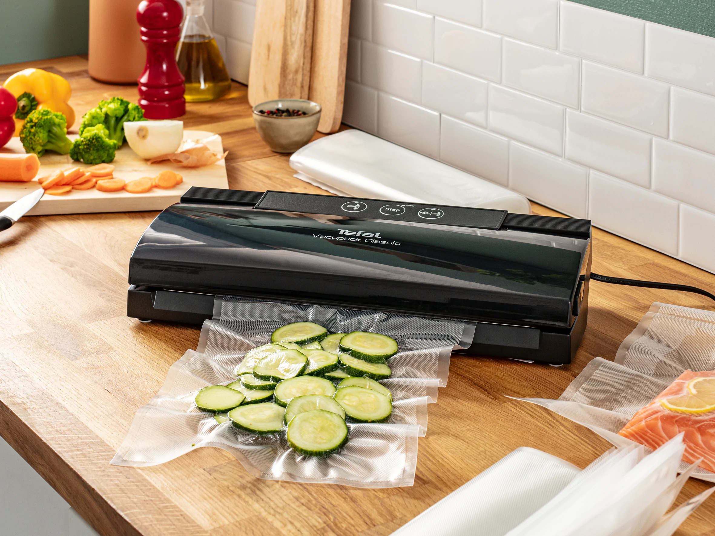 Вакууматор Tefal Classic VT254070