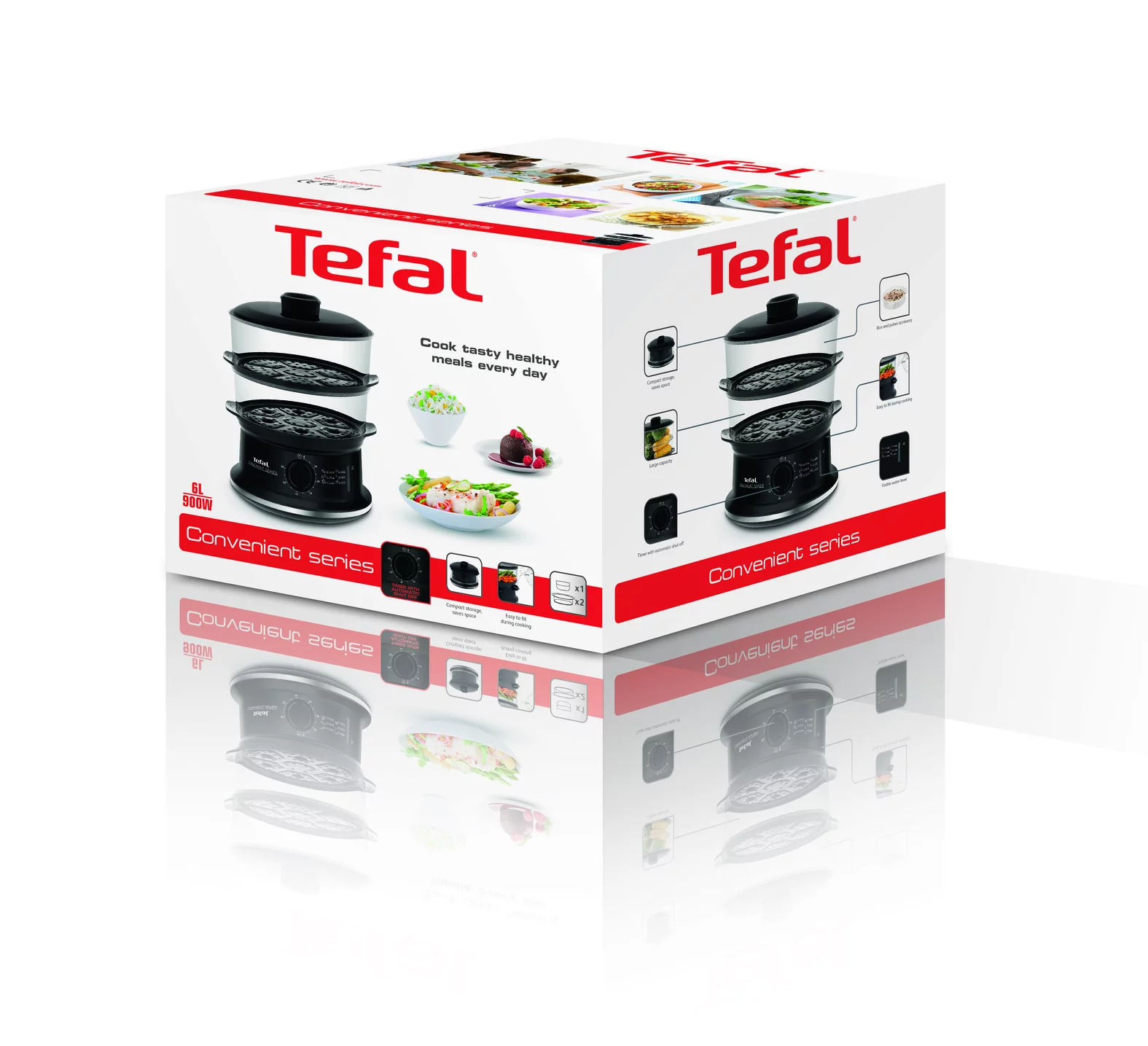 Пароварка Tefal CONVENIENT VC140131