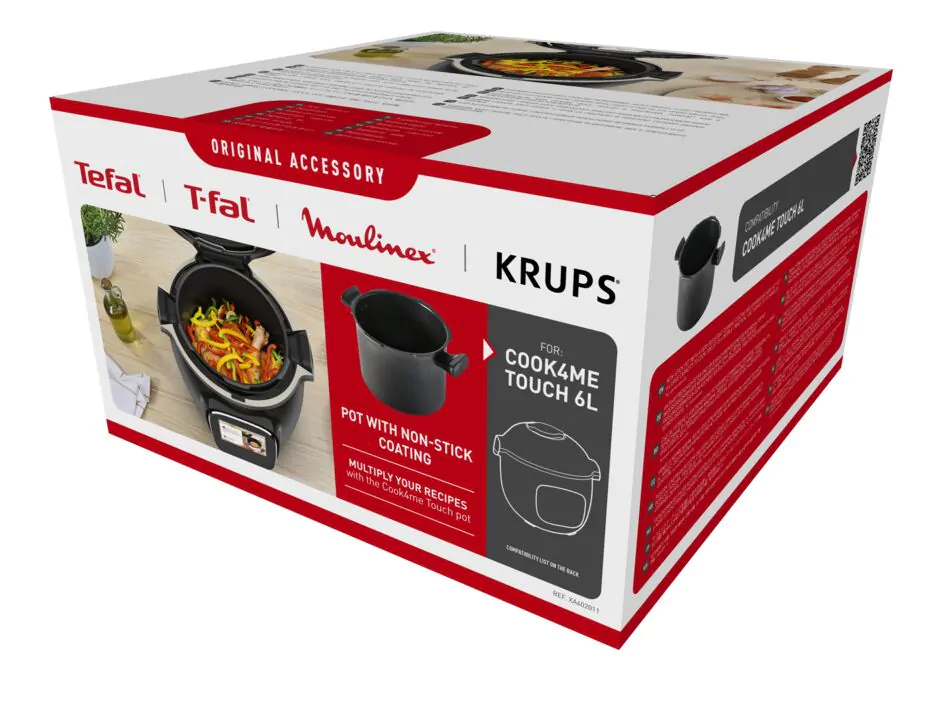 Чаша для мультиварок Tefal Cook4me Touch XA602011