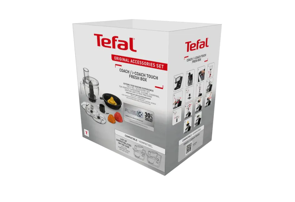 ᐉ Аксесуар 5 в 1 Tefal Coach Fresh Box для кухонної машини I