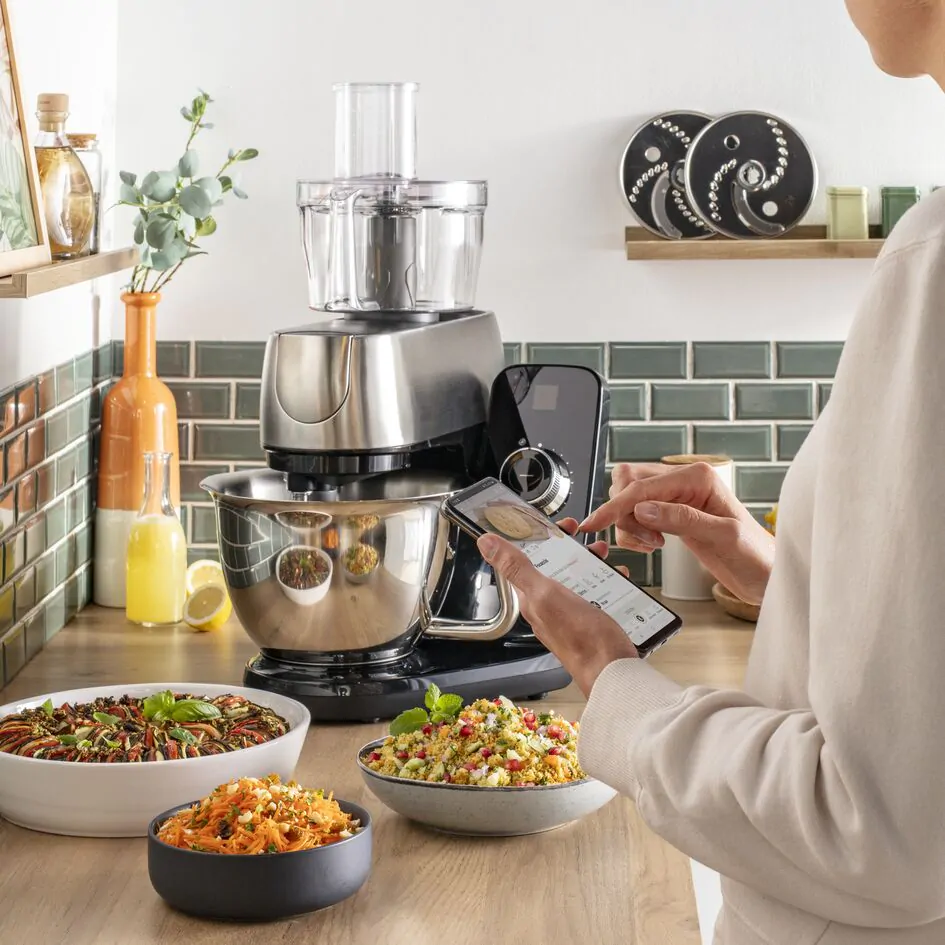 くろみつ様 東芝／豪華アプリ／すぐ使える✨TA82 ᐉ Аксесуар 5 в 1 Tefal Coach Fresh Box для кухонної машини I
