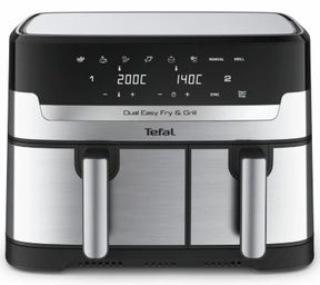 Мультипіч (Аерогриль) TEFAL Dual Easy Fry & Grill Air Fryer EY905D10 Мультипіч (Аерогриль) TEFAL Dual Easy Fry & Grill Air Fryer EY905D10