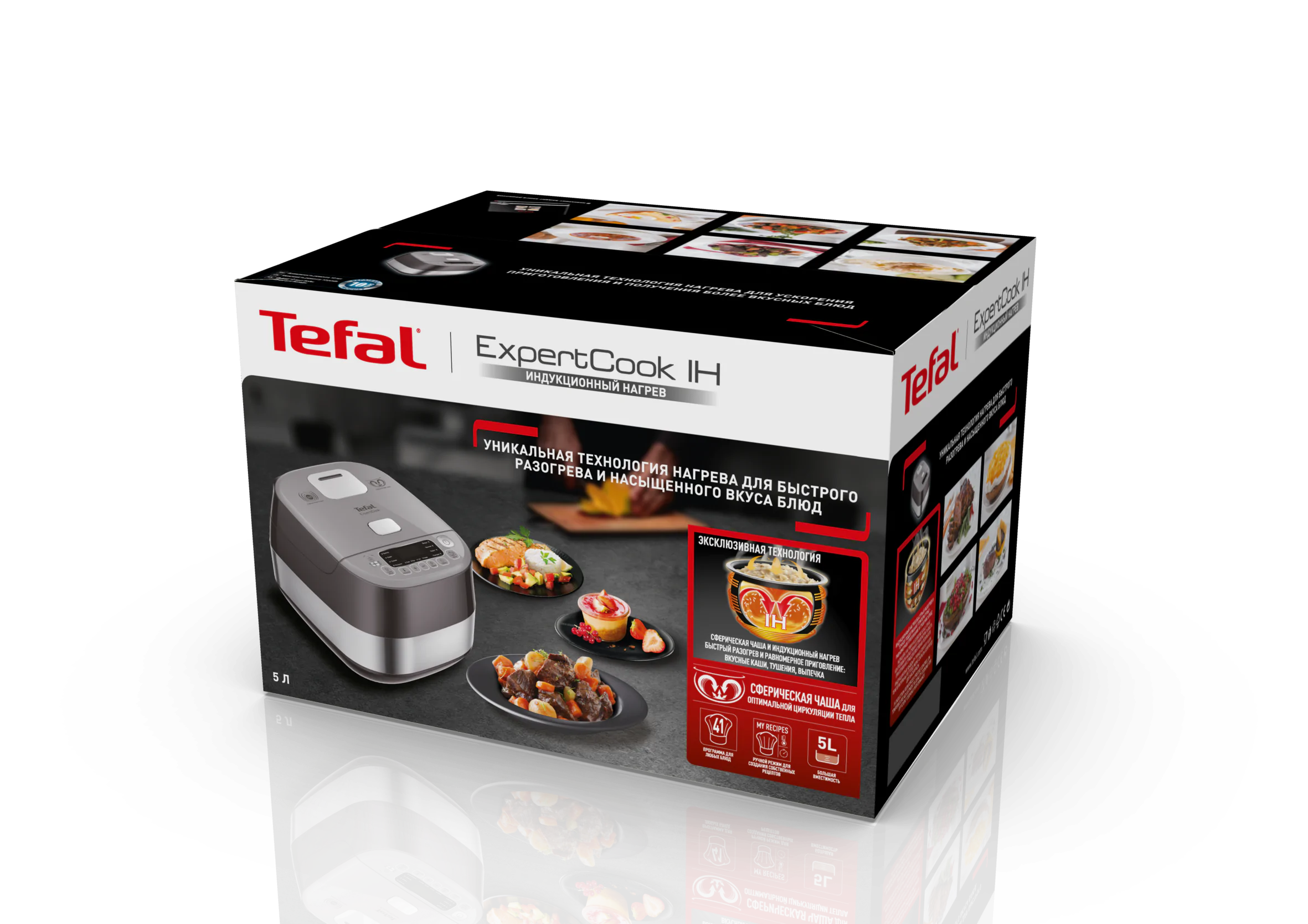  Мультиварка Tefal ExpertCook Induction RK802B34